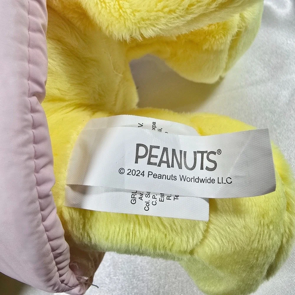 WOODSTOCK 11 in Pink Puffer‎ Jacket Peanuts 2024 Plush NWT Peanuts